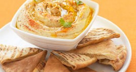 Hummus Dip with Whole Chickpeas